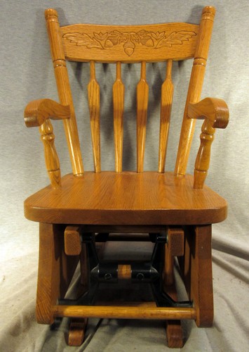 Kids rocking chair acorn amish - chair,