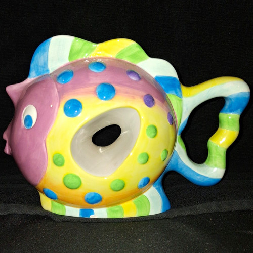 Summer stock fish shaped polka - stock,