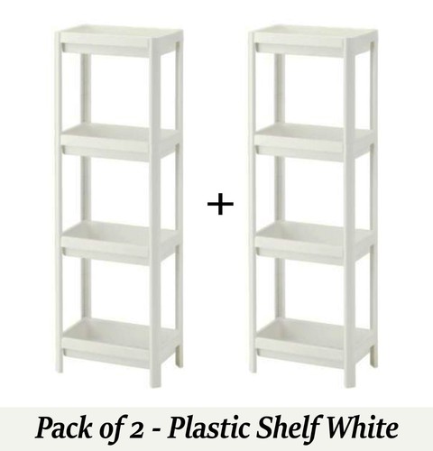 Tier plastic shelving - 4,