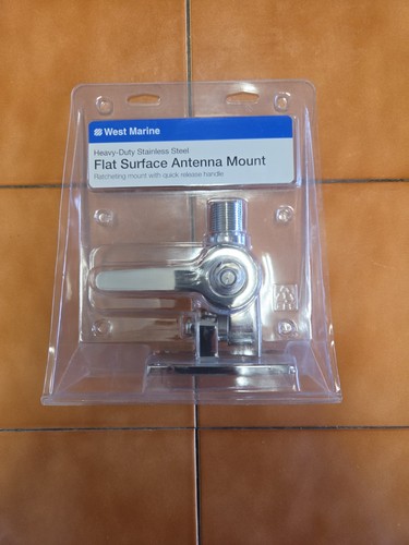 Marine antenna ratchet mount - ratchet,