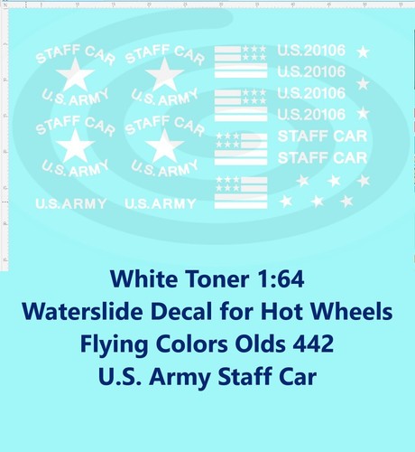 White toner decal for - toner,