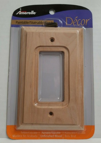 Amerelle decor unfinished - decor, wood