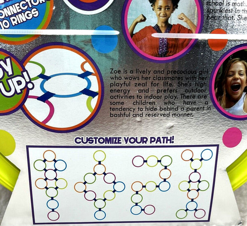 Goofy foot hopscotch ring - ring, game