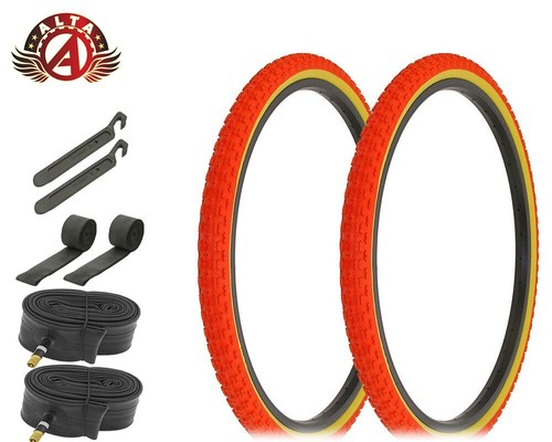 Alta tires 75 red - tires, red/gum