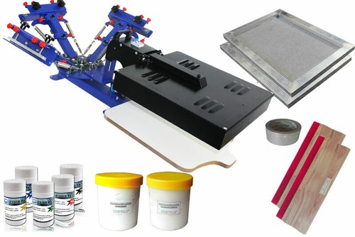 Color screen printing press - 3,