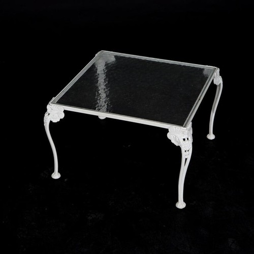 Antique wrought iron - &, glass