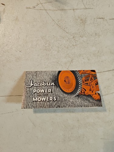 Vintage jacobsen power - power, and