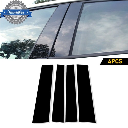 4pcs black pillar cover posts - black,