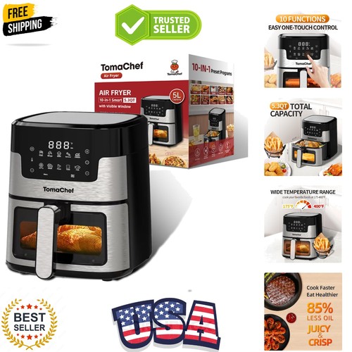 Air fryer 3qt with - fryer, 5.3qt