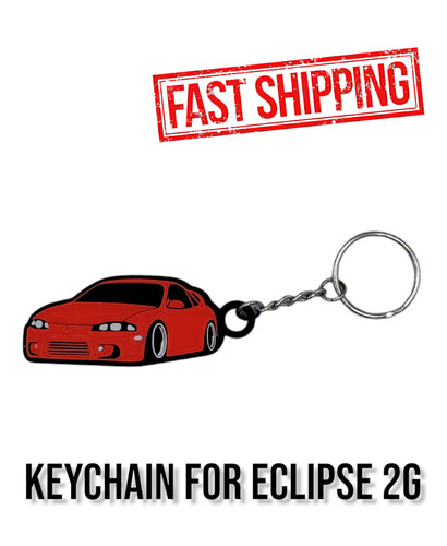 Red mitsubishi eclipse - red,