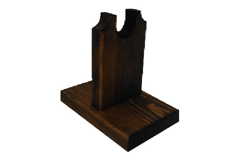 Rustic wooden gun rack - gun,