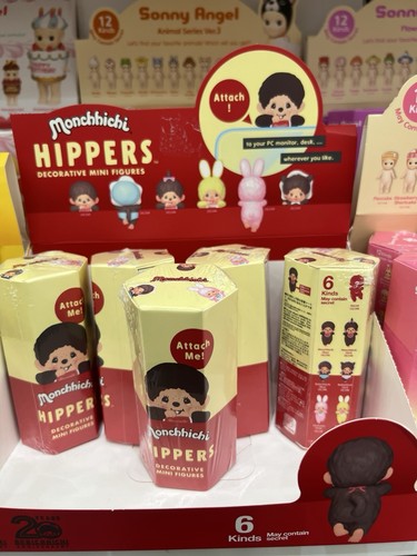 Sealed new monchhichi hipper - new,