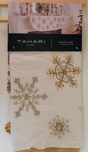 Tahari home christmas mantel - tahari,