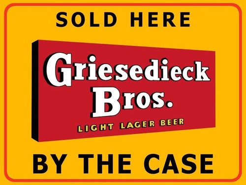 Griesedieck bros beer the - bros.,
