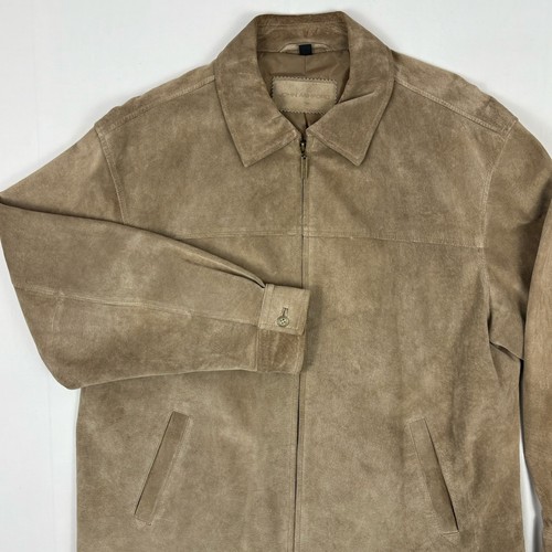 Vtg john ashford suede leather - john,