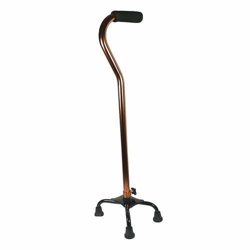 Quad cane small base - cane, bariatric