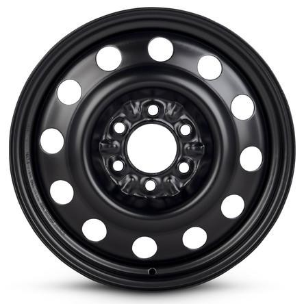 Inch black steel wheel - inch,