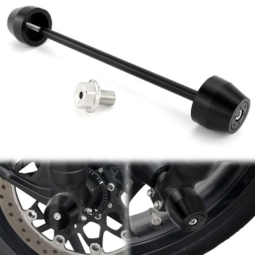 Front wheel fork axle - front, sliders