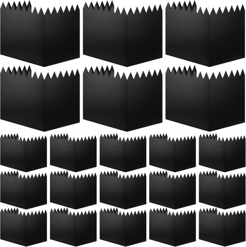 Pcs black privacy folders - pcs,