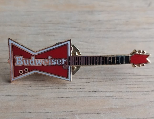 Budweiser beer guitar - budweiser,