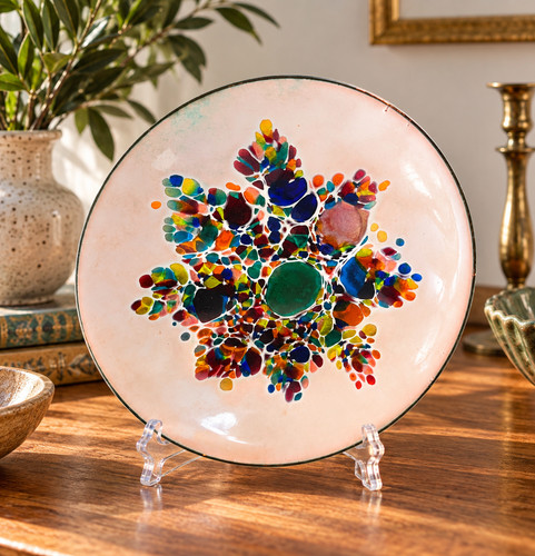 Vintage kareka signed enamel - kareka,