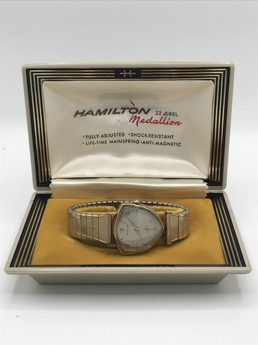 Vintage hamilton 10k - vintage, gold