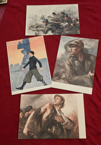 Italian propaganda postcard - italian,