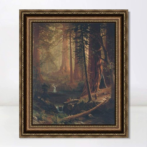 Framed print giant redwood - framed,