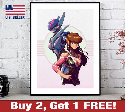 Bubblegum crisis poster x - poster, 18"