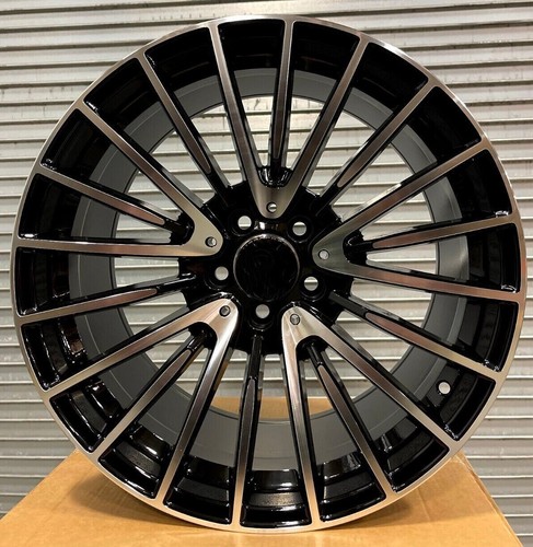 Set black machine rims - set,