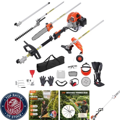 52cc gas powered 1 - 52cc, 6-in-1