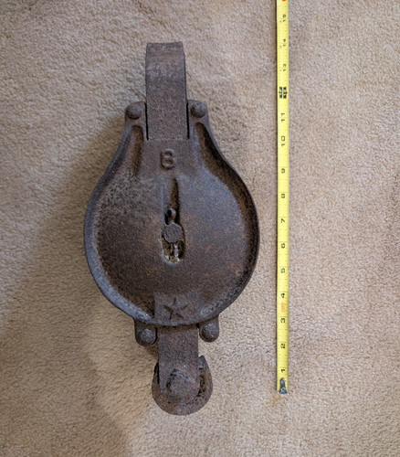 Antique cast iron double - antique,
