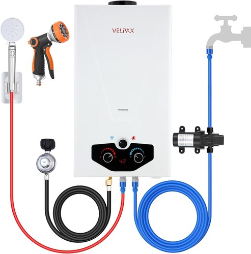 Tankless water heater - tankless,