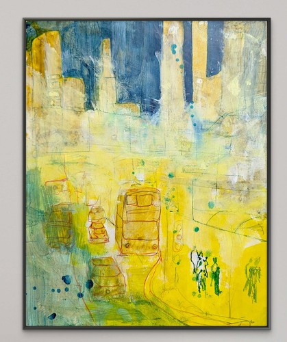 Original mixed media painting - original,