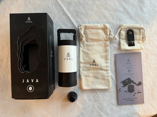 New vssl java white portable - new!,