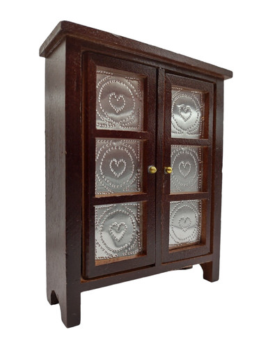 Pie safe cabinet dollhouse - safe,