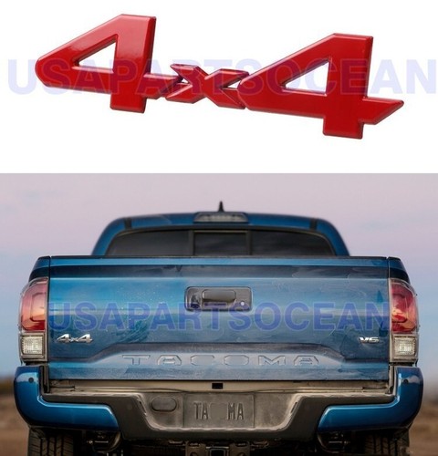 Red metal 4x4 - 4x4, logo