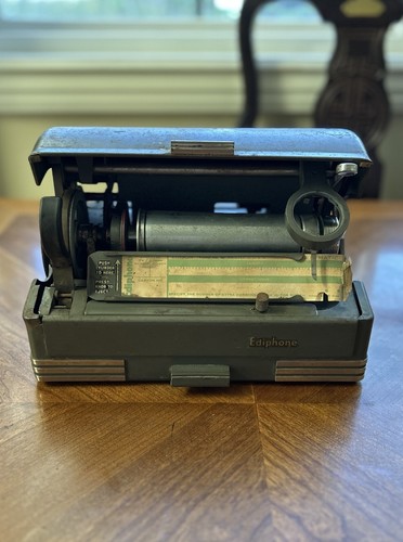 1946 thomas edison ediphone - 1946,