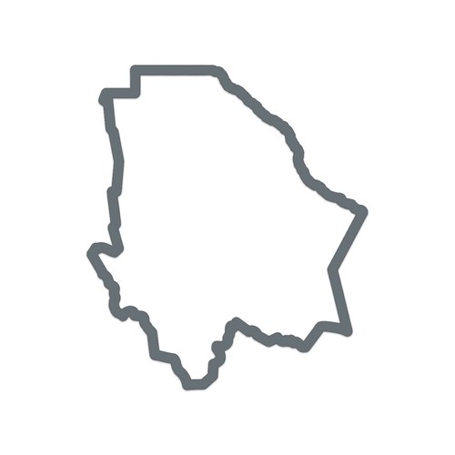Chihuahua state shaped sticker - chihuahua,