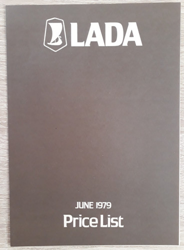 Lada range price - lada, brochure