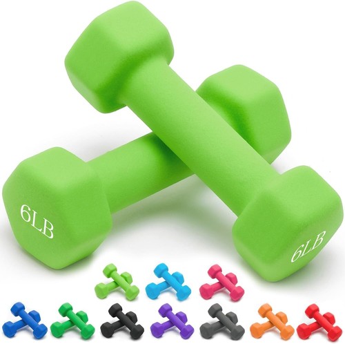 Set neoprene dumbbells - set,