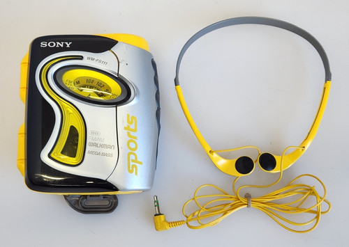 Vintage sony sports am - sports, fm/am