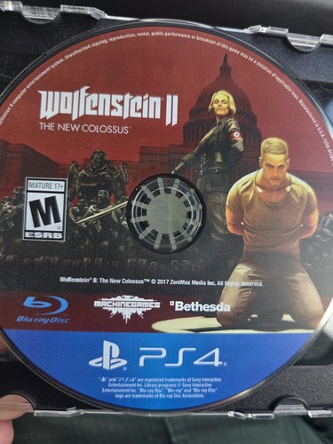 Wolfenstein game only - game, ps4