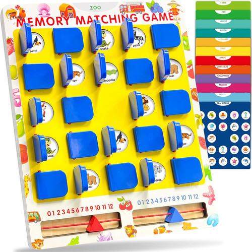 Matching memory game - matching,