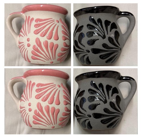 Mexican coffee mugs jarritos - 4,