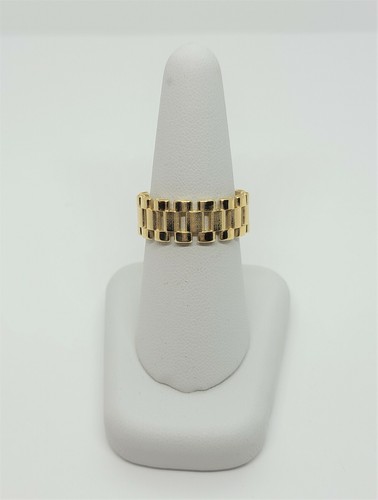 10k yellow gold - 10k, rectangular