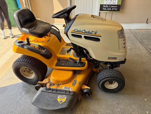 Cub cadet riding - riding, mower