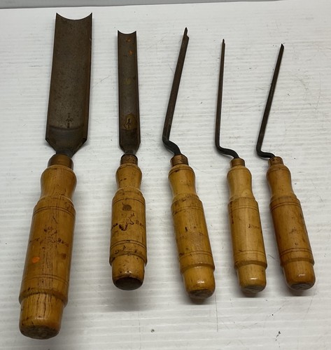 Lot vintage antique buck - of,