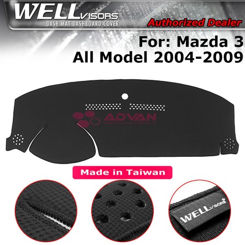 Dash mat cover black for - cover,