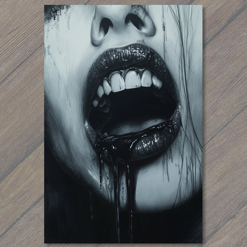Art print woman surreal - art,